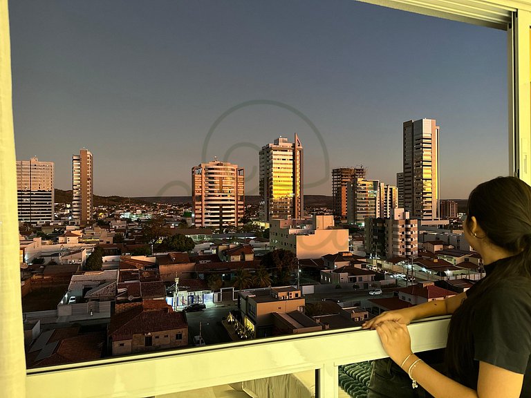 Studio com piscina na cobertura