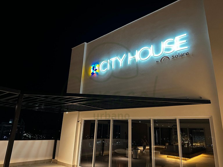 Apartamento com vista fantástica no City House