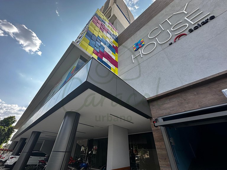 Apartamento com vista fantástica no City House