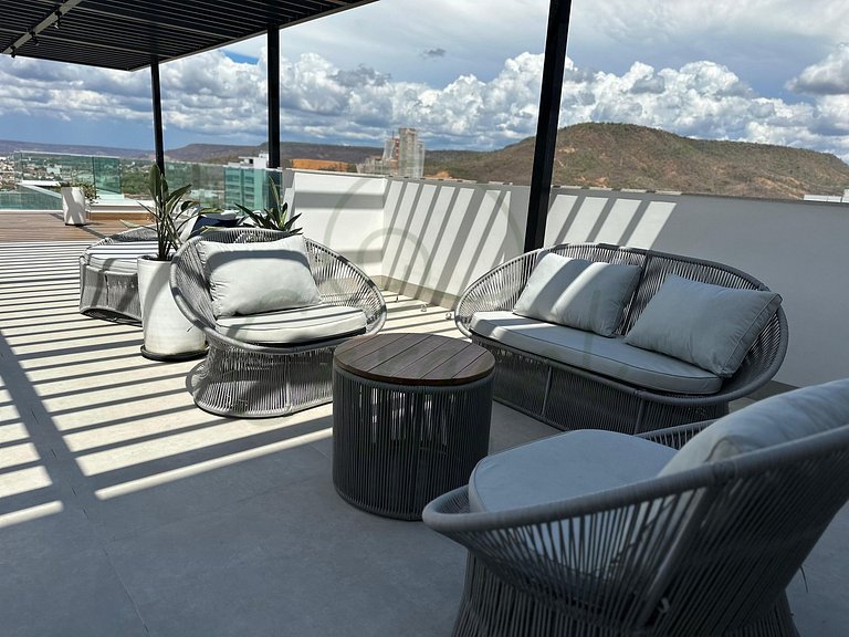 Apartamento de 2 quartos no City House