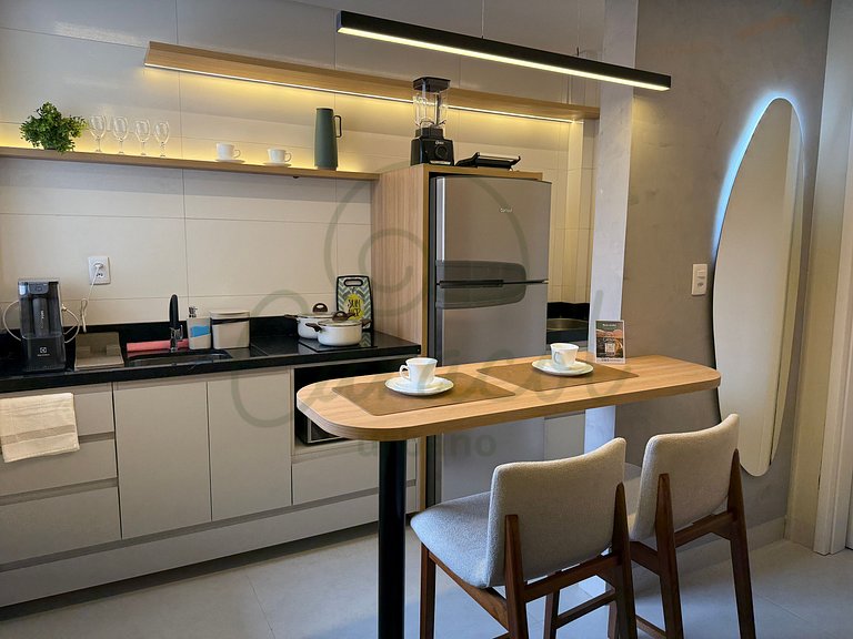 Apartamento moderno no centro da cidade