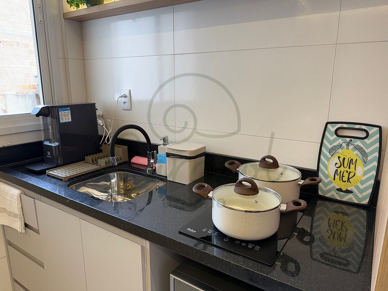 Apartamento moderno no centro da cidade
