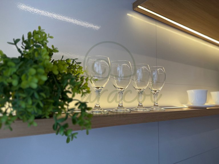 Apartamento moderno no centro da cidade