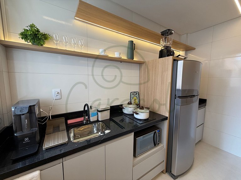 Apartamento moderno no centro da cidade