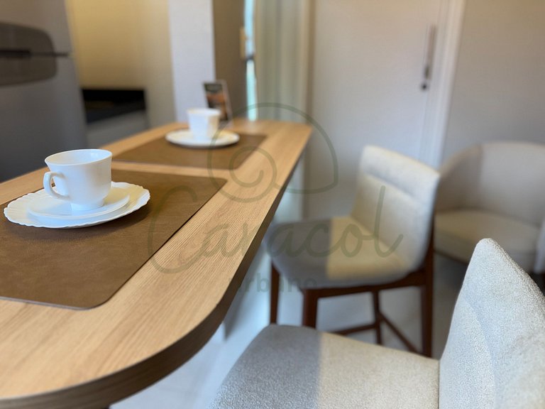 Apartamento moderno no centro da cidade
