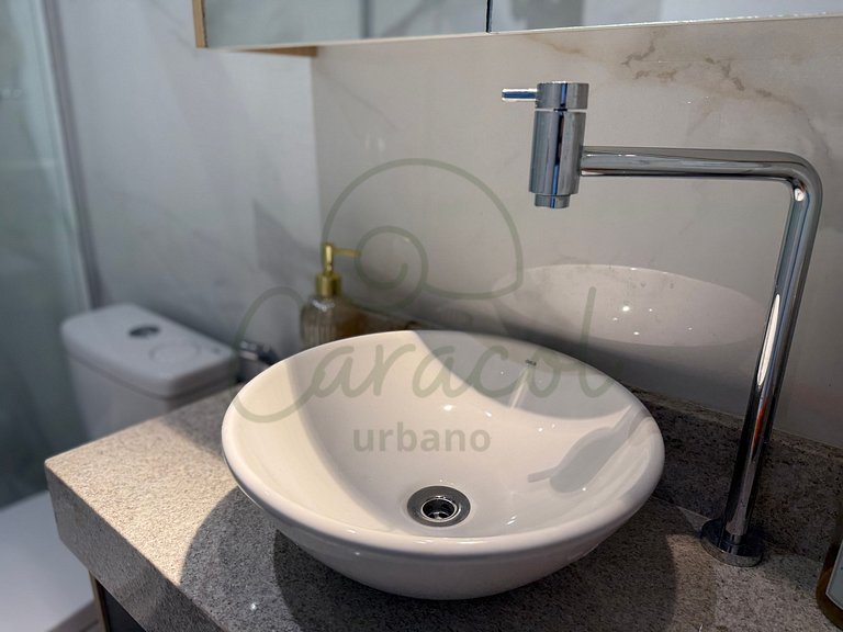 Apartamento com vista fantástica no City House