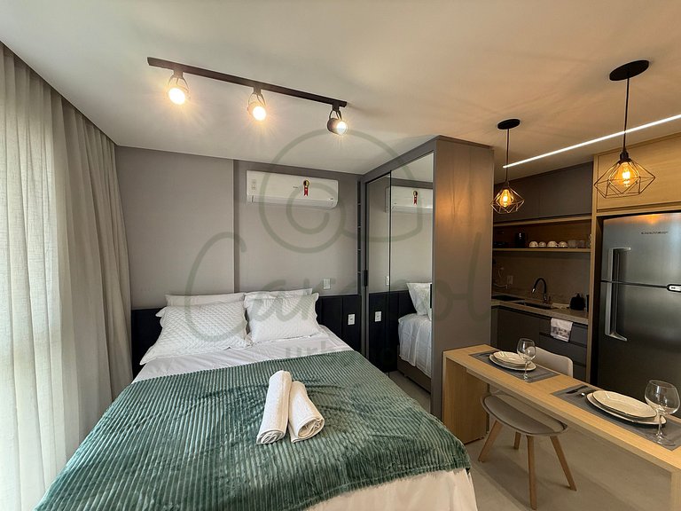 Apartamento com vista fantástica no City House