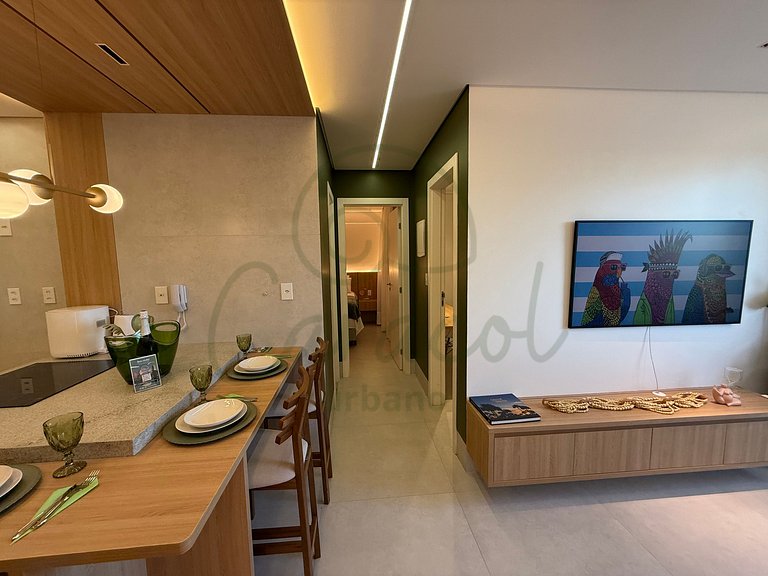 City House - Apartamento 2/4 com suíte