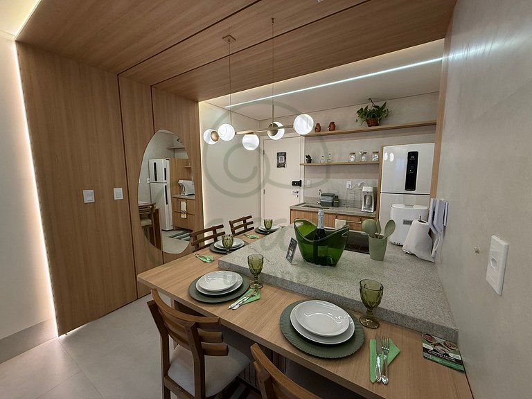 City House - Apartamento 2/4 com suíte