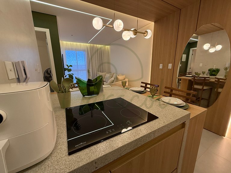 City House - Apartamento 2/4 com suíte