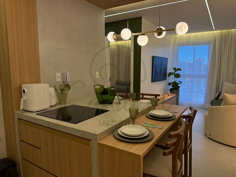 City House - Apartamento 2/4 com suíte