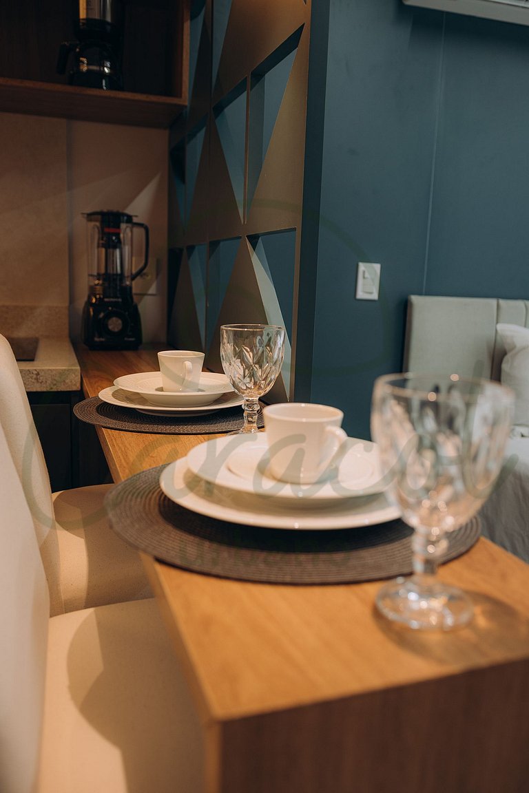 Studio aconchegante no City House