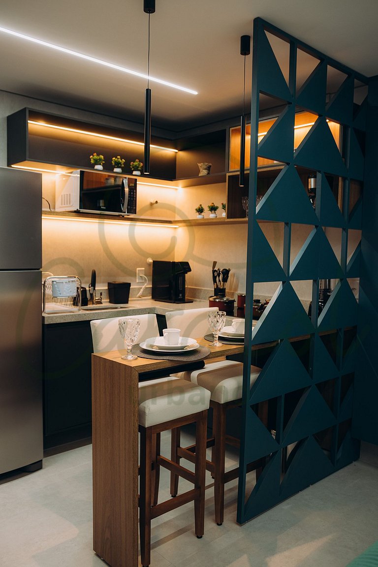 Studio aconchegante no City House