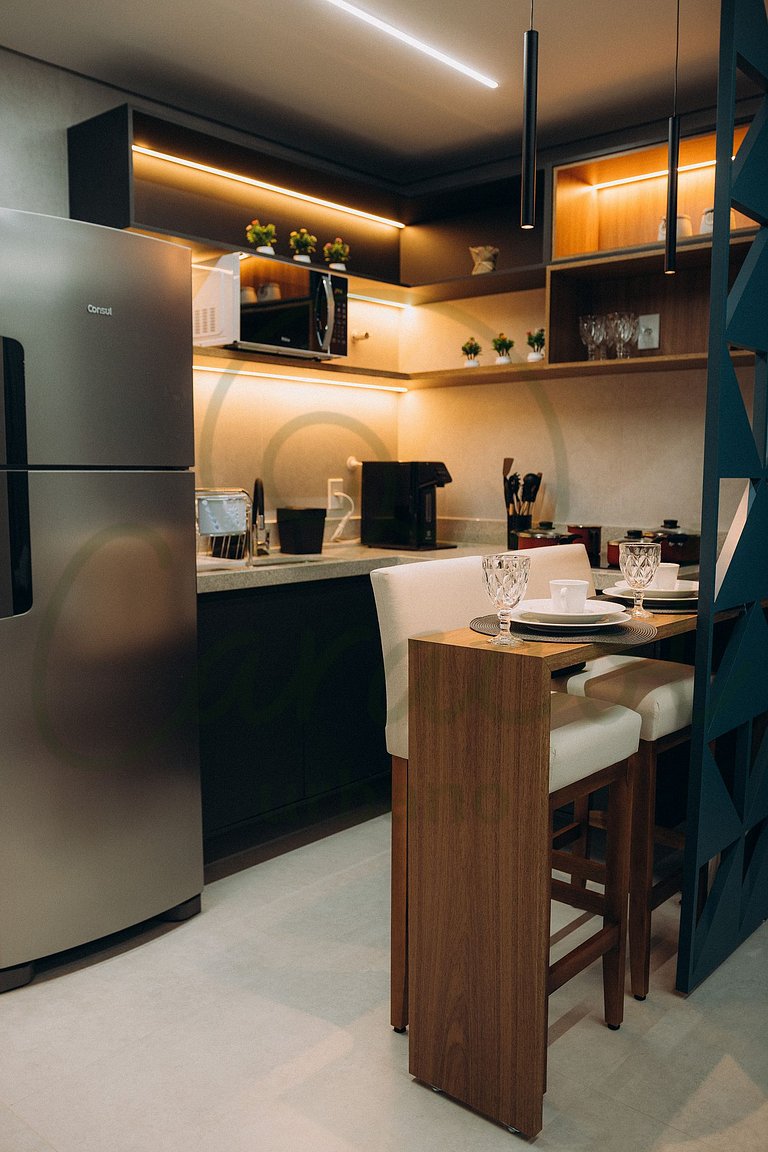 Studio aconchegante no City House