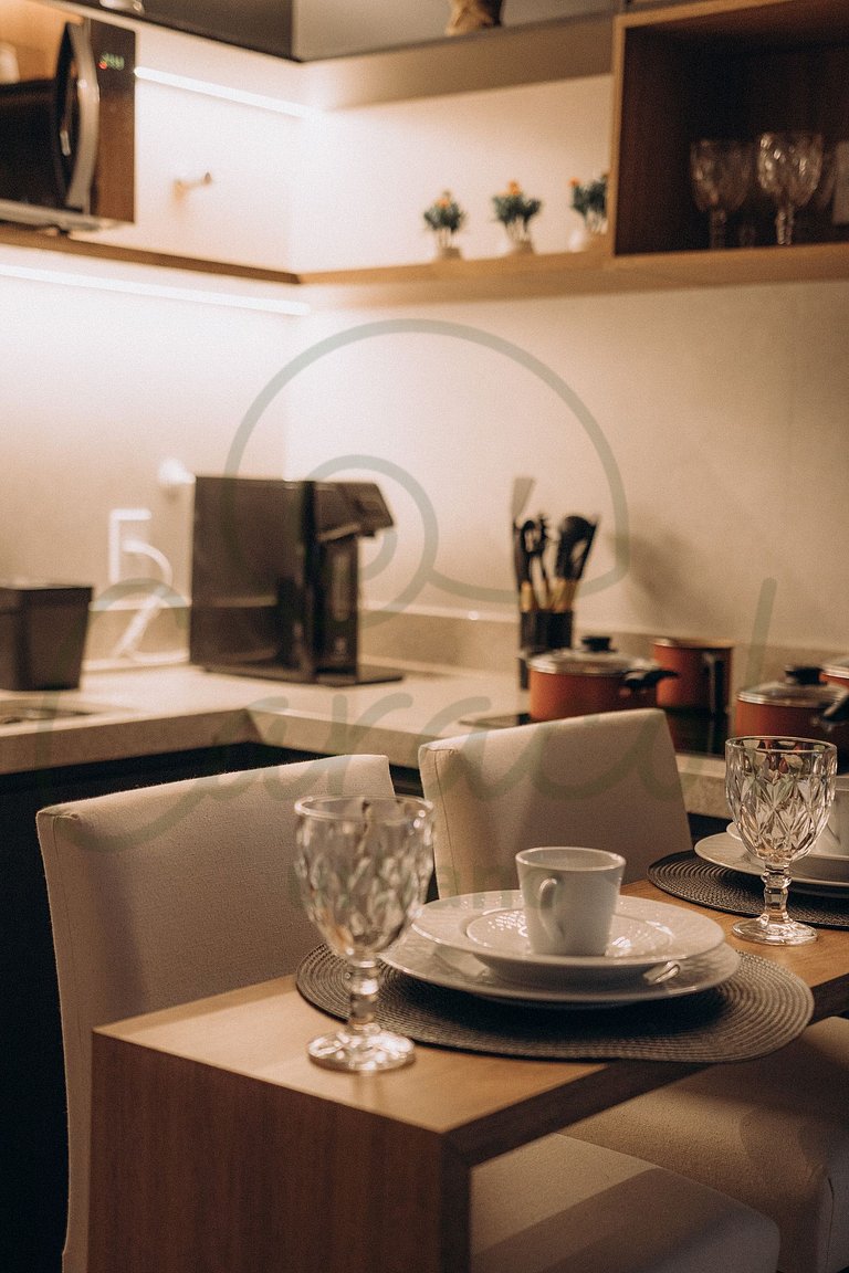 Studio aconchegante no City House