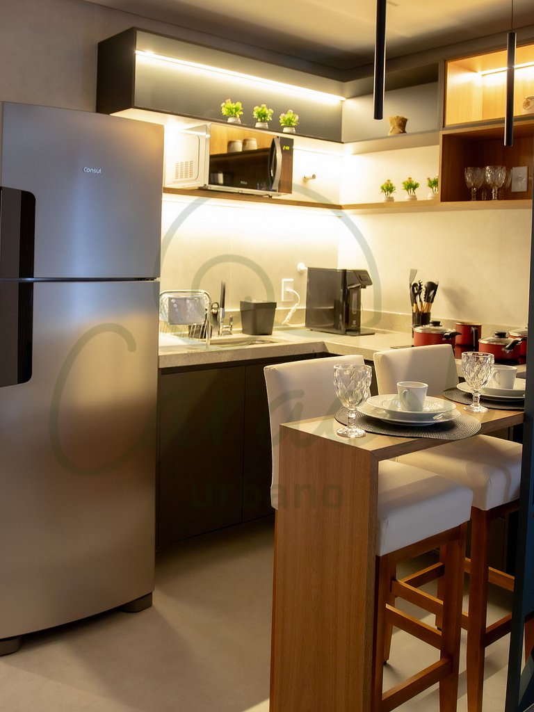 Studio aconchegante no City House