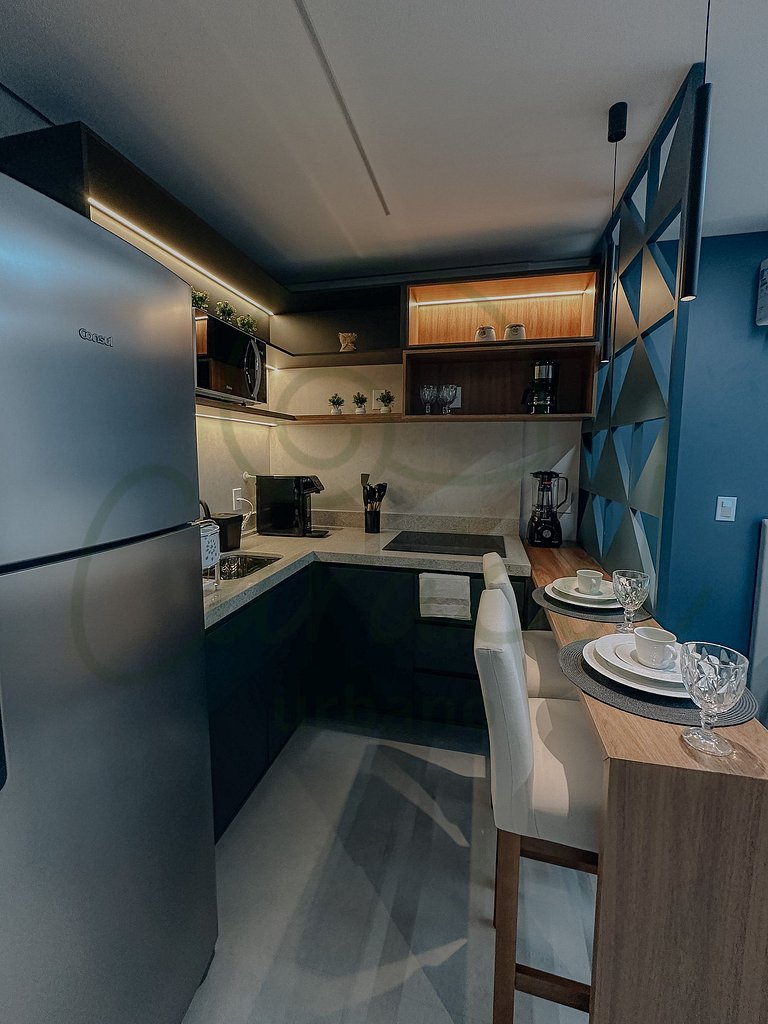 Studio aconchegante no City House