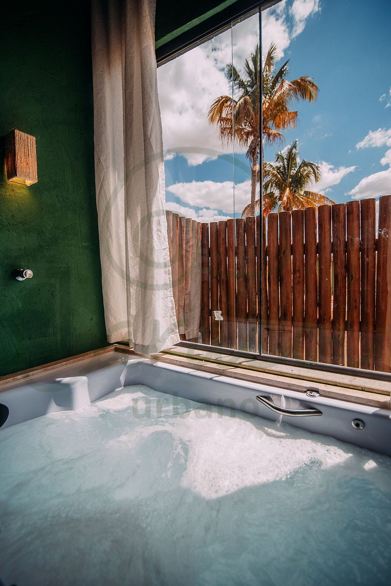 Suíte Refugio Deluxe com Hidro