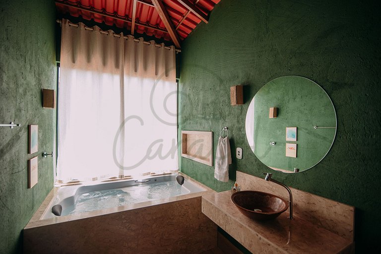 Suíte Refugio Deluxe com Hidro