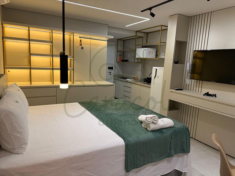 Lindo studio aconchegante no City House