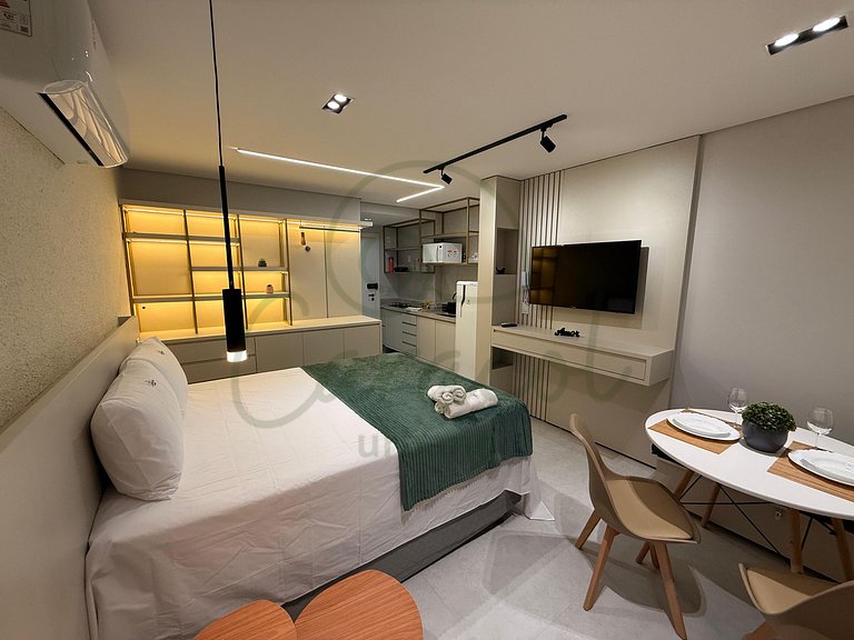 Lindo studio aconchegante no City House