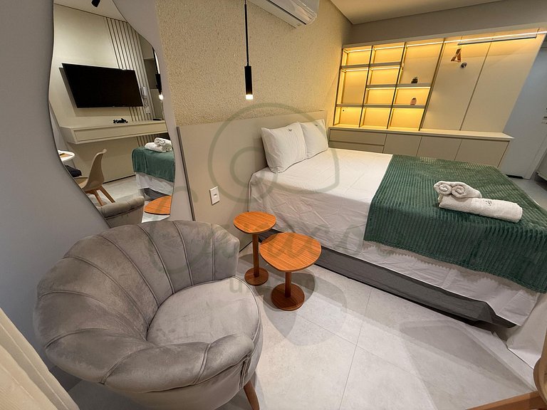 Lindo studio aconchegante no City House