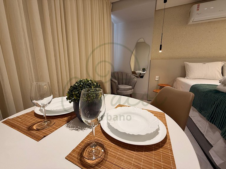 Lindo studio aconchegante no City House