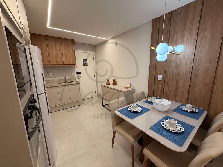 Apartamento de 2 quartos no City House