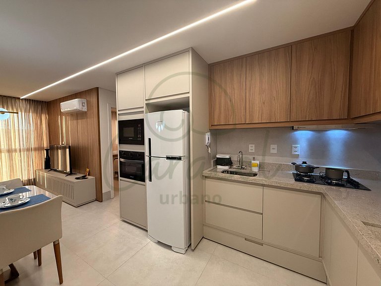 Apartamento de 2 quartos no City House