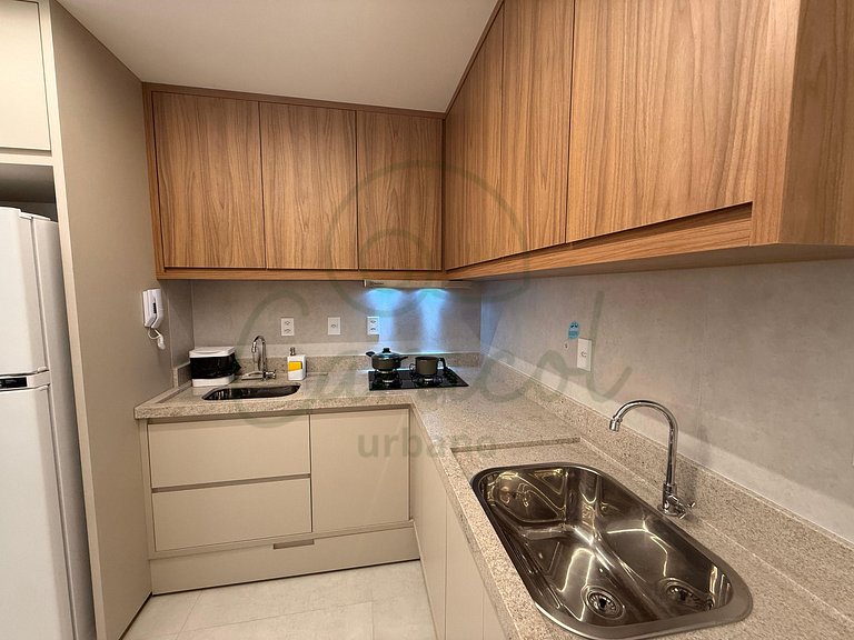 Apartamento de 2 quartos no City House