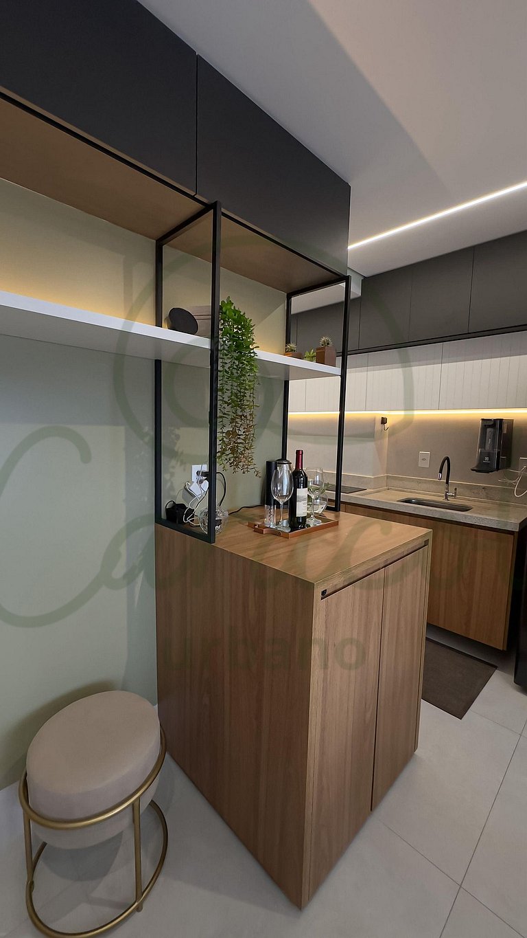 Apartamento com Vista deslumbrante da cidade