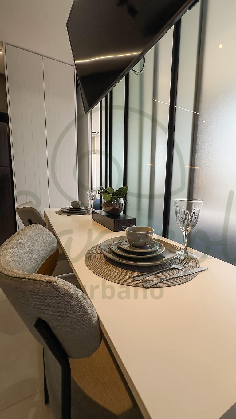 Apartamento com Vista deslumbrante da cidade