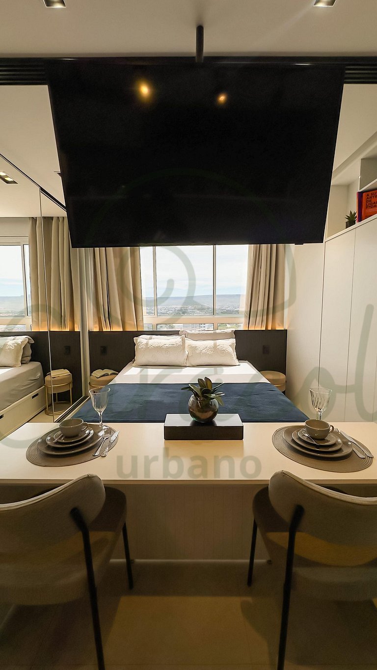Apartamento com Vista deslumbrante da cidade