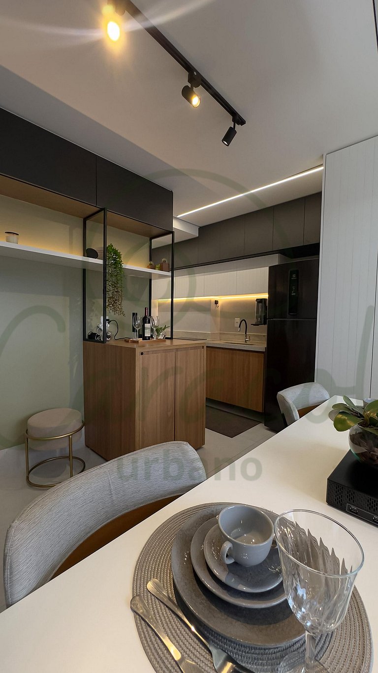 Apartamento com Vista deslumbrante da cidade