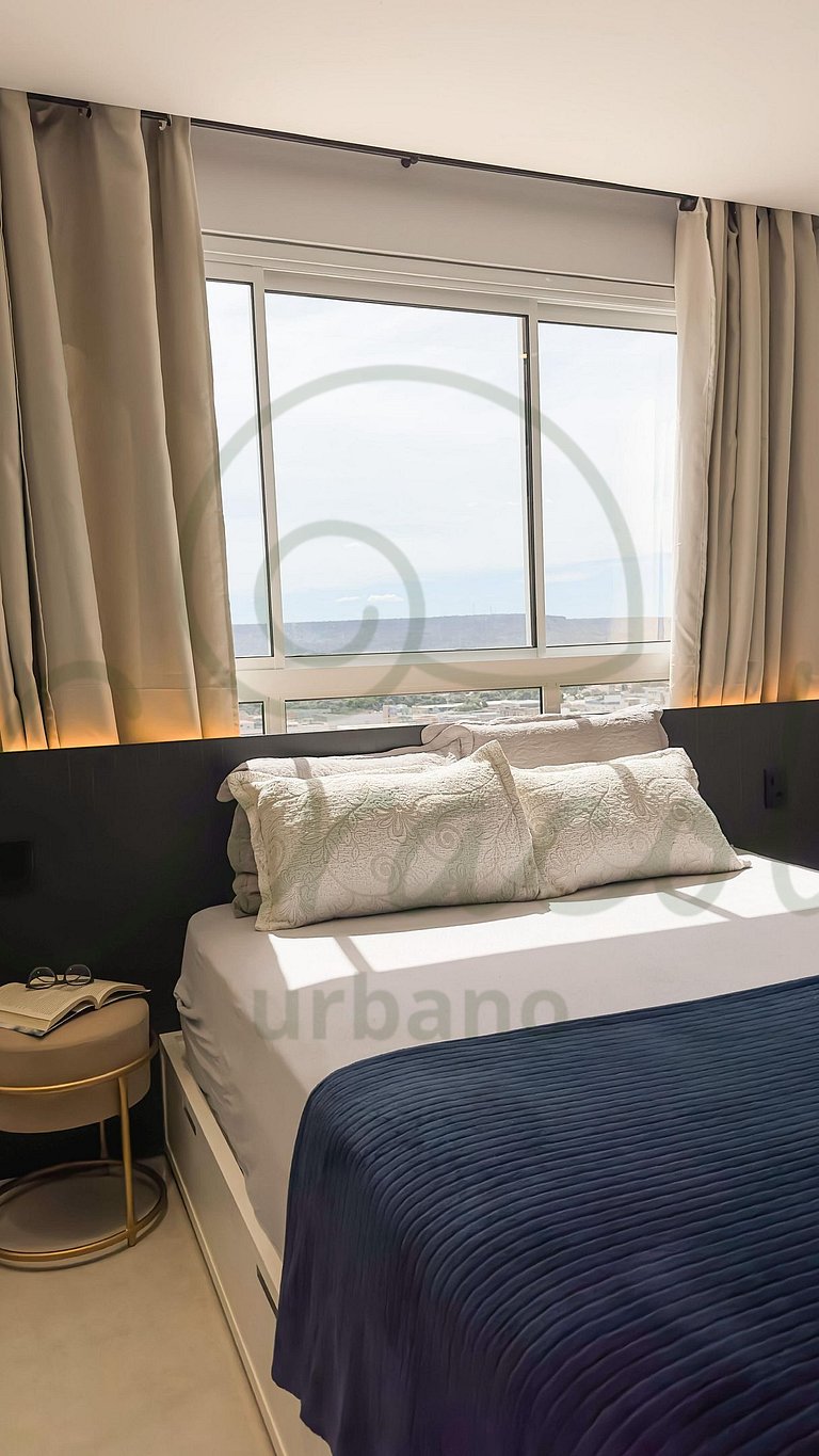 Apartamento com Vista deslumbrante da cidade
