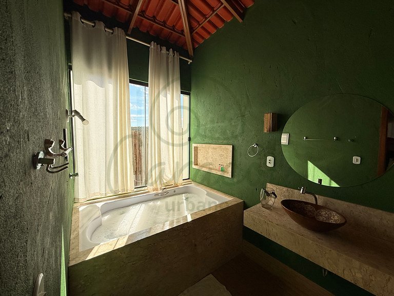 Suíte Refugio Deluxe com Hidro
