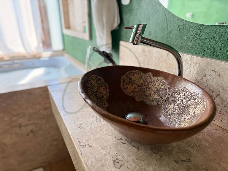 Suíte Refugio Deluxe com Hidro