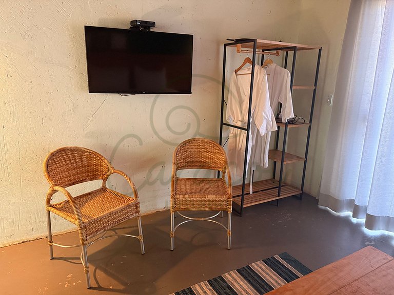 Suíte Refugio Deluxe com Hidro