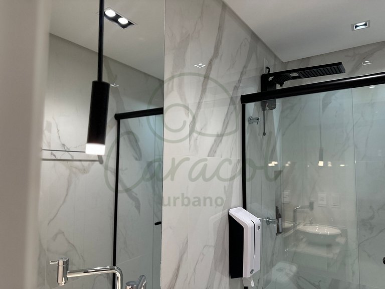 Studio no City House Piscina na cobertura