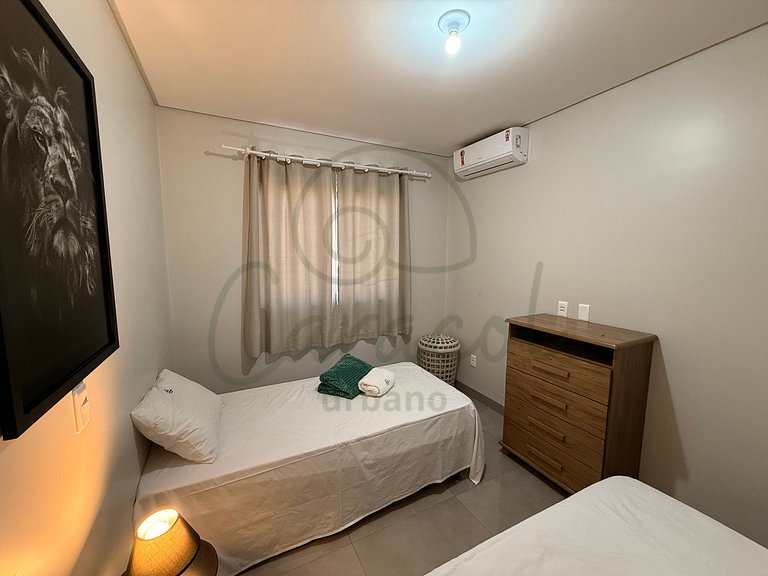 Apartamento Aconchegante e Climatizado de 2/4