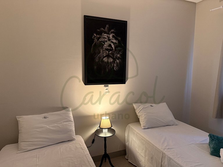 Apartamento Aconchegante e Climatizado de 2/4