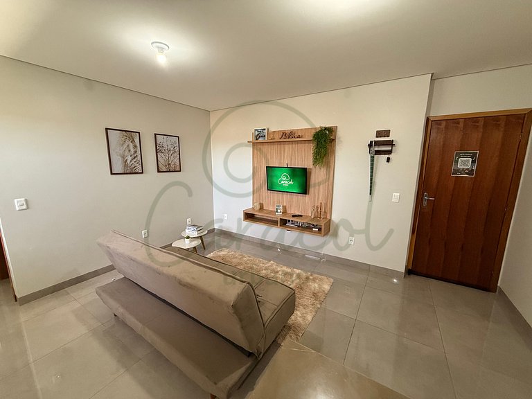 Apartamento Aconchegante e Climatizado de 2/4