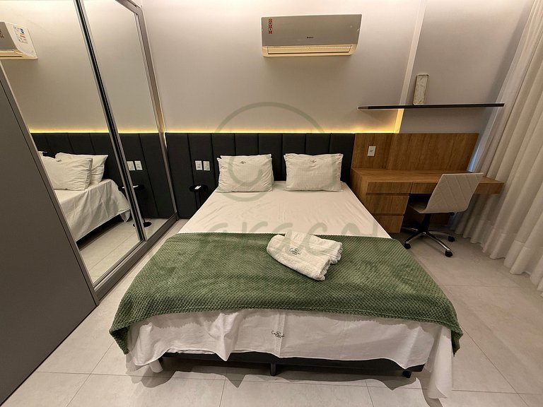 Estúdio aconchegante no City House