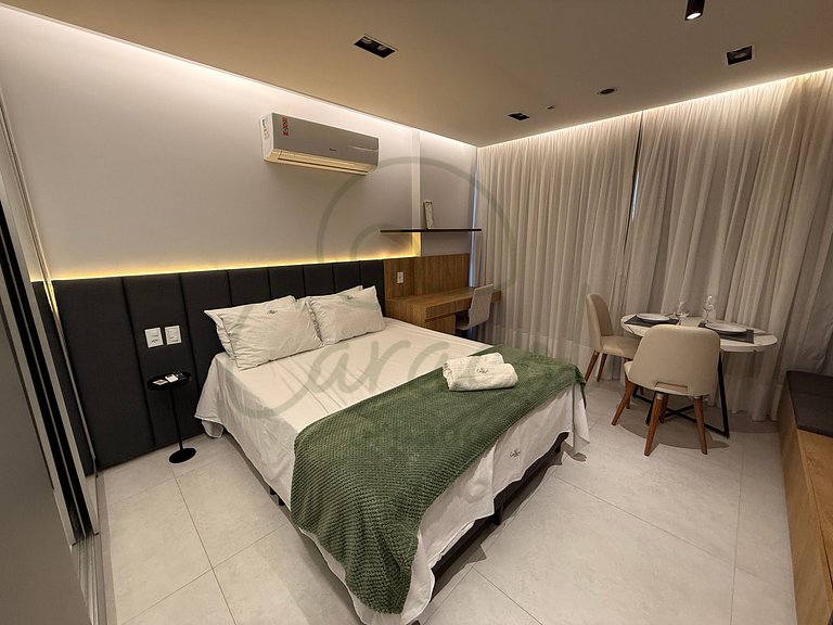 Estúdio aconchegante no City House