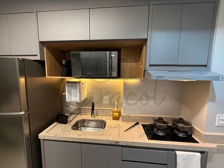 Estúdio aconchegante no City House