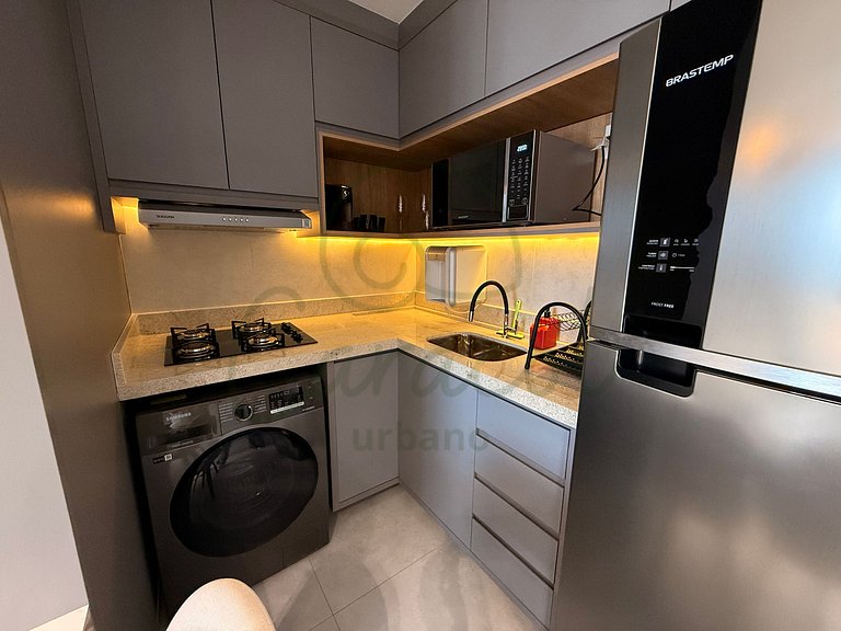 Apartamento com vista fantástica no City House