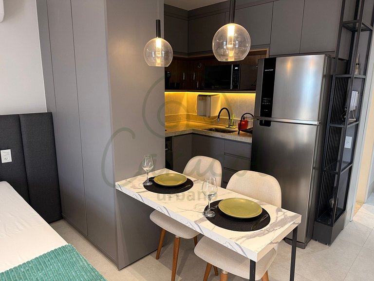 Apartamento com vista fantástica no City House