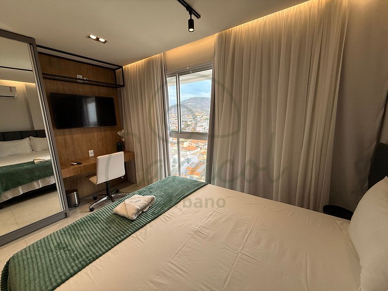 Apartamento com vista fantástica no City House