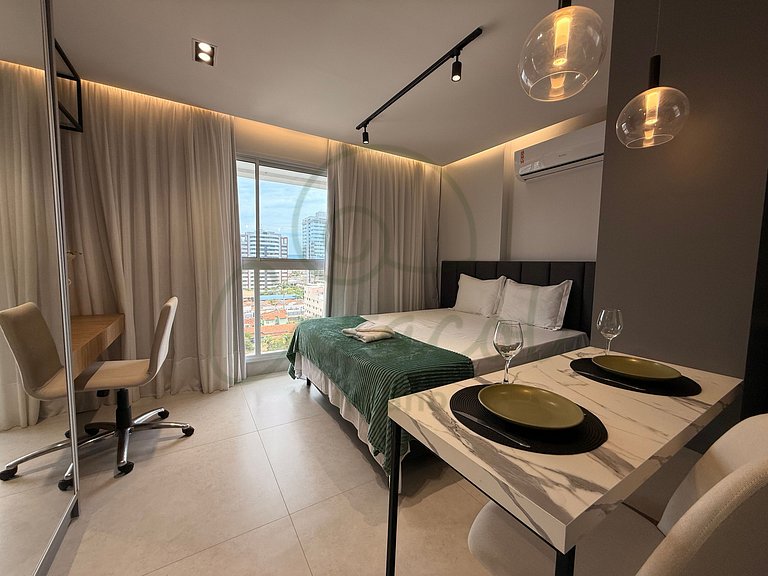 Apartamento com vista fantástica no City House