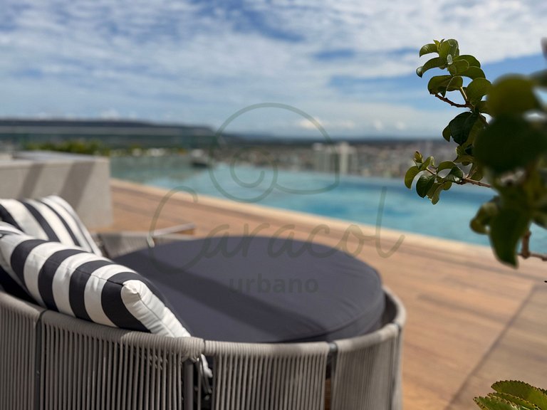 Apartamento de 2 quartos no City House